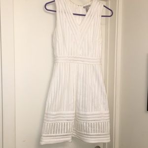 H&M White Eyelet Dress